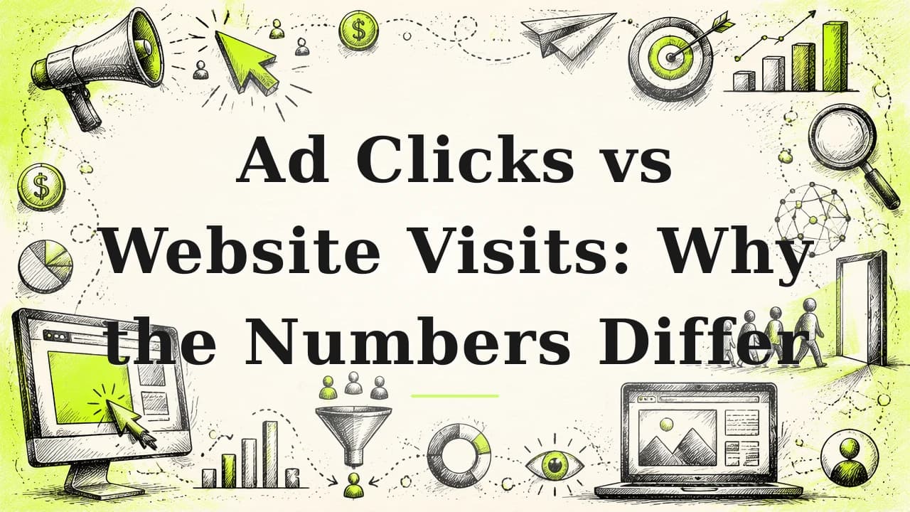 Featured image for: Ad Clicks vs Website Visits: Why the Numbers Differ