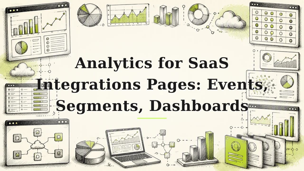 Featured image for: Analytics for SaaS Integrations Pages: Events, Segments, Dashboards