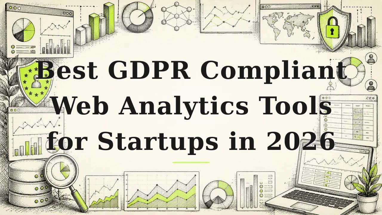 Featured image for: Best GDPR Compliant Web Analytics Tools for Startups in 2026