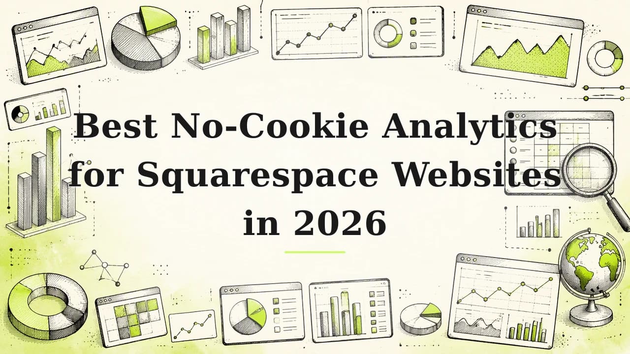 Featured image for: Best No-Cookie Analytics for Squarespace Websites in 2026