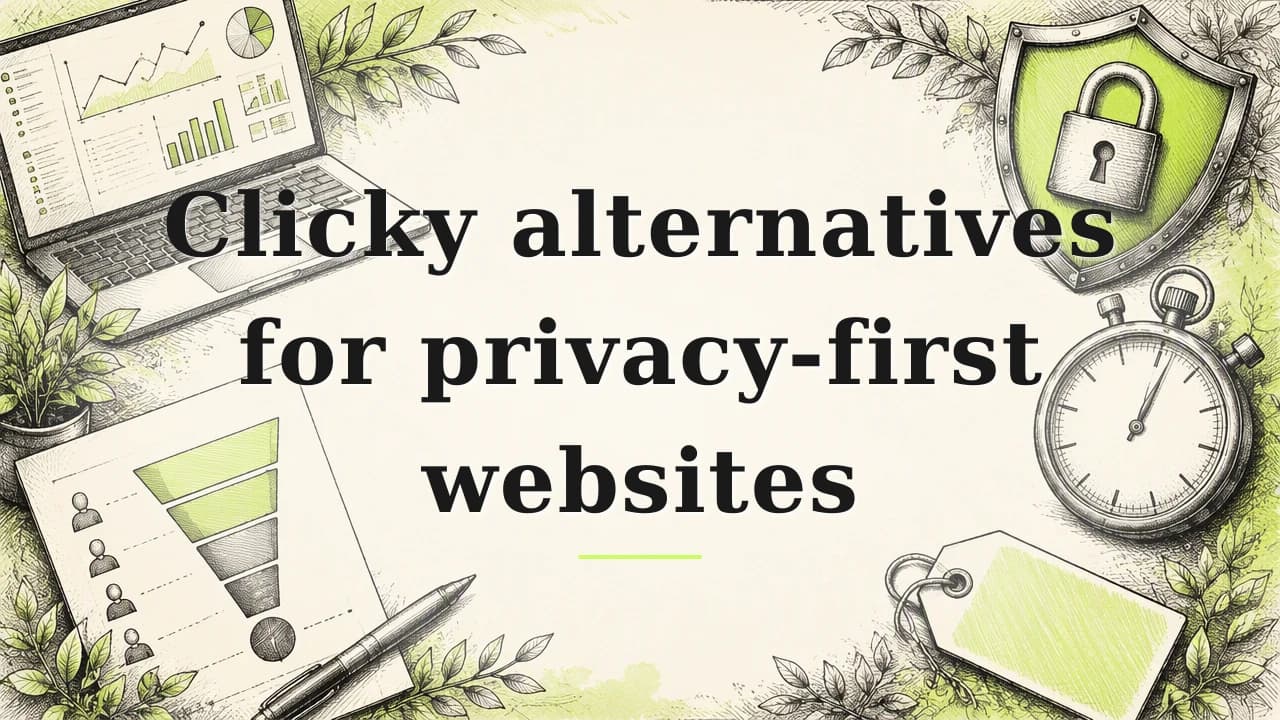 Featured image for: Clicky alternatives for privacy-first websites