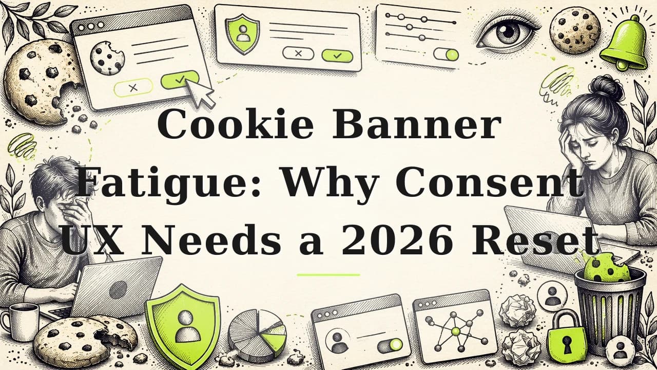 Featured image for: Cookie Banner Fatigue: Why Consent UX Needs a 2026 Reset