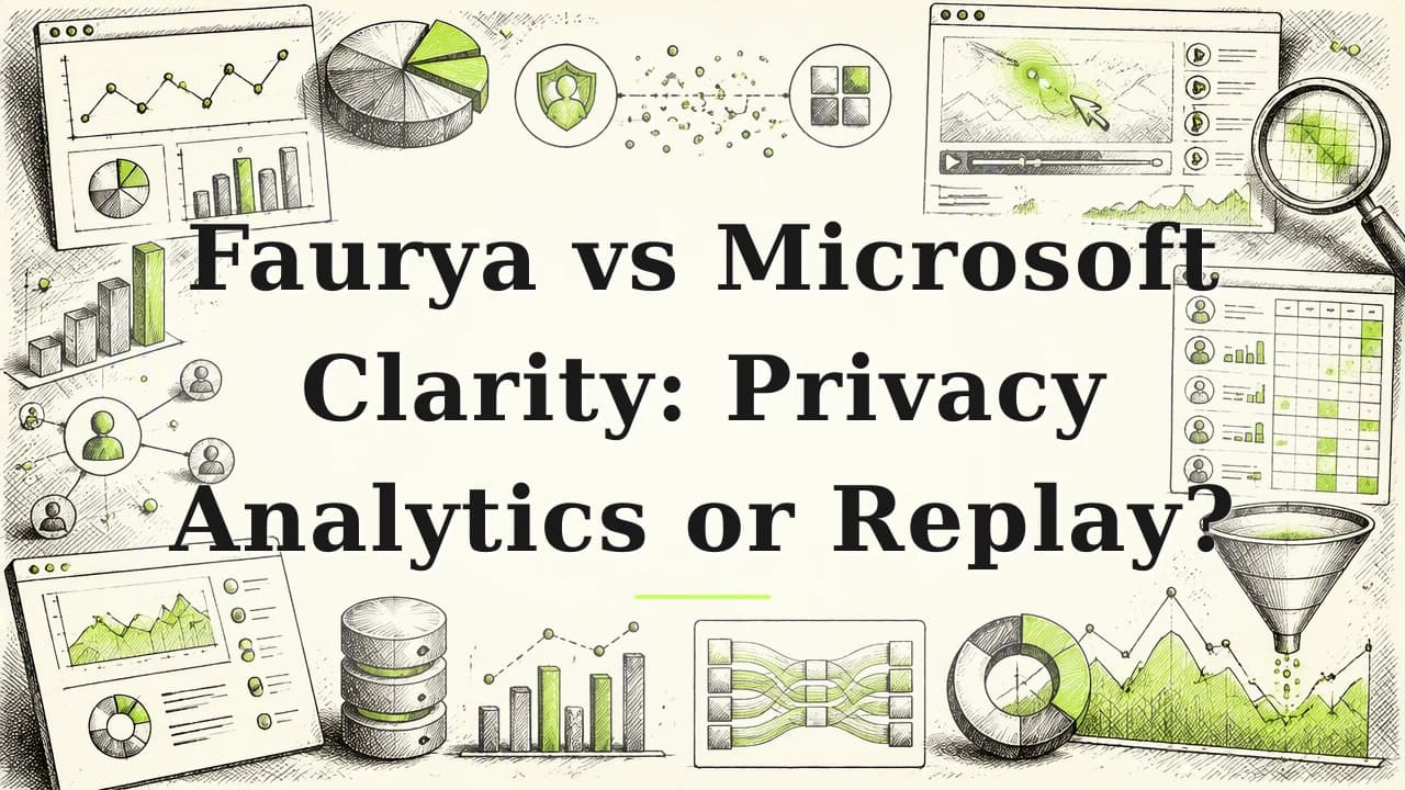 Featured image for: Faurya vs Microsoft Clarity: Privacy Analytics or Replay?