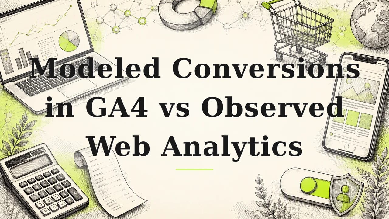 Featured image for: Modeled Conversions in GA4 vs Observed Web Analytics