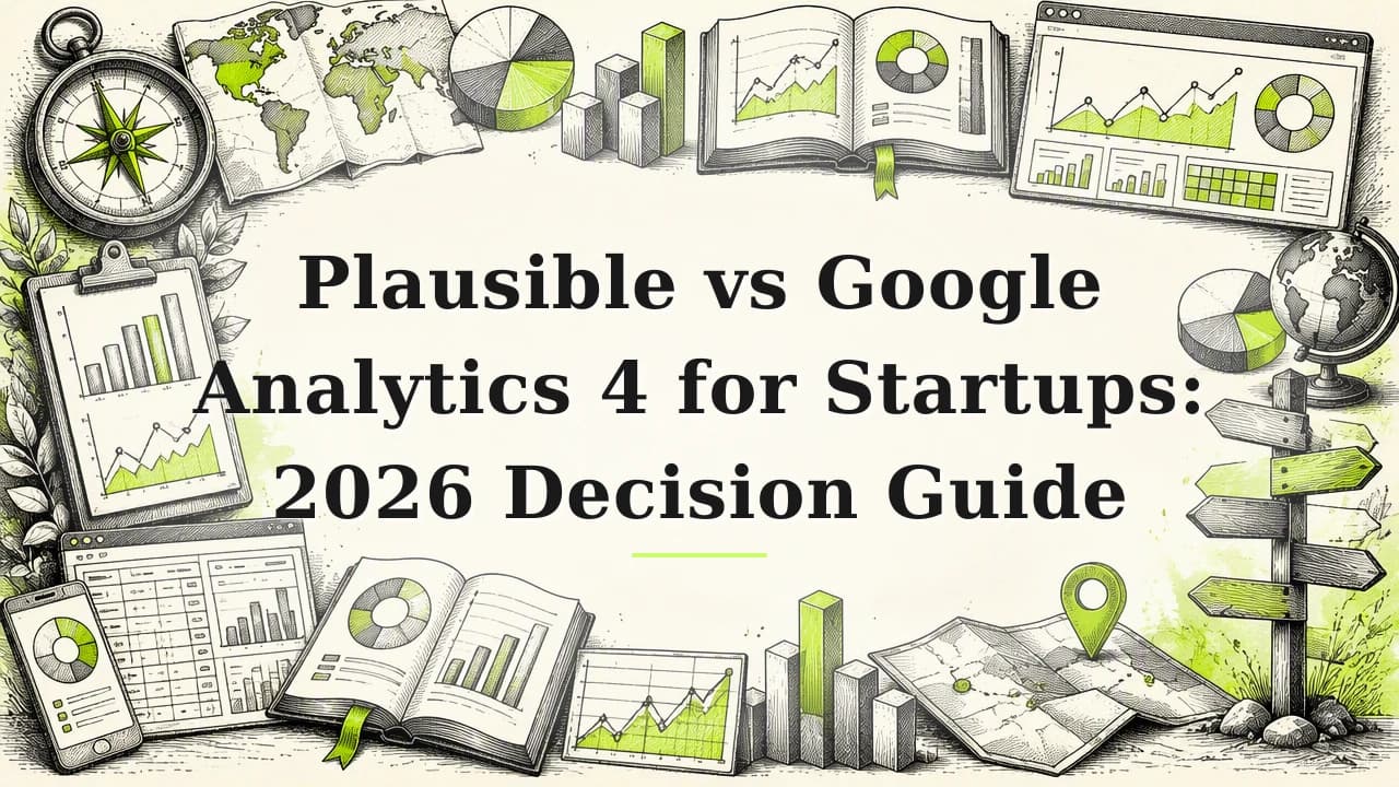 Featured image for: Plausible vs Google Analytics 4 for Startups: 2026 Decision Guide