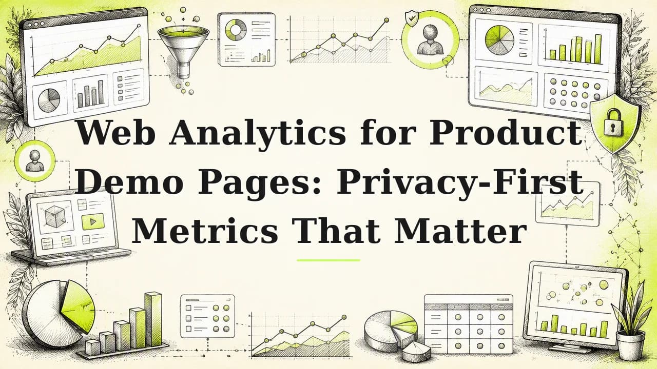 Featured image for: Web Analytics for Product Demo Pages: Privacy-First Metrics That Matter