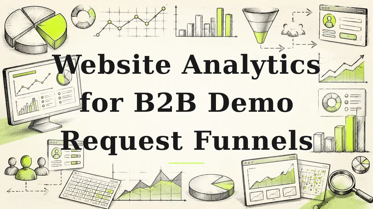 Featured image for: Website Analytics for B2B Demo Request Funnels