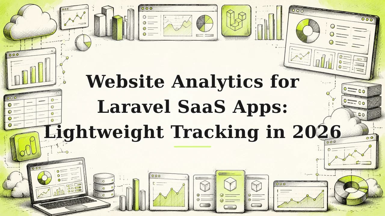 Featured image for: Website Analytics for Laravel SaaS Apps: Lightweight Tracking in 2026